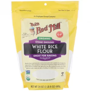 BOB`S RED MILL ORGANIC RICE FLOUR WHITE