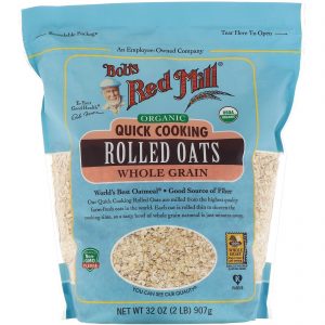 BOB`S RED MILL ORGANIC OATS ROLLED QUICK