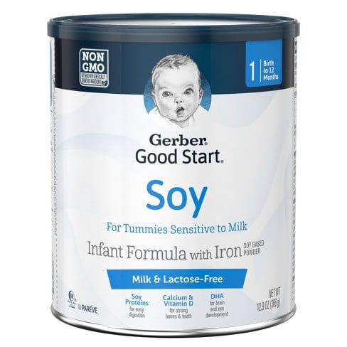 GERBER GOOD START - INFANT POWDER FORMULA WITH IRON - SUPREME SOY