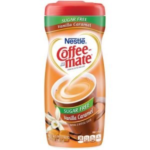 COFFEE MATE POWDER VANILLA CARAMEL SUGAR FREE