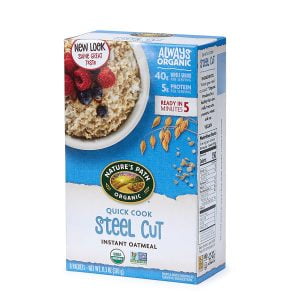NATURE'S PATH HOT OATMEAL QUICK COOK STEEL CUT