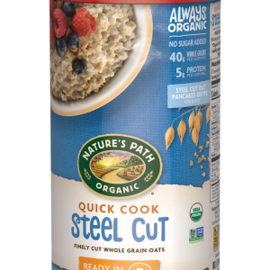 NATURE'S PATH QUICK OAT STEEL CUT CAN