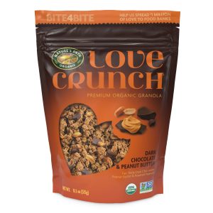 NATURE'S PATH LOVE CRUNCH PEANUT BUT DARK CHOCO