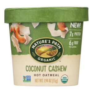 NATURE'S PATH COCONUT CASHEW OATMEAL CUP