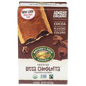 NATURE'S PATH LOTTA CHOCOLOTTA FROSTED TOASTER PASTRIES