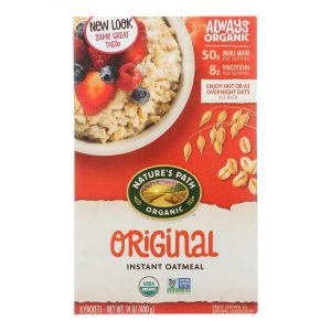 NATURE'S PATH ORIGINAL SUGAR FREE HOT OATMEAL 8CT