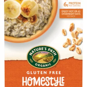 NATURE'S PATH GF HOMESTYLE HOT OATMEAL 8CT