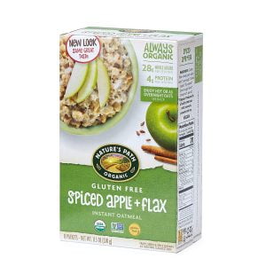 NATURE'S PATH GF HOT OTMLSACHET  SPICED APPLE FLAX