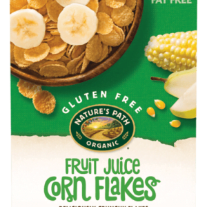 NATURE'S PATH CORN FLAKES FRUITE JUICE SWEETENED CEREAL