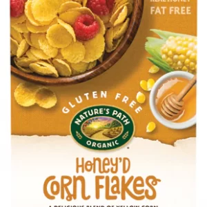 NATURE'S PATH HONEY'D CORN FLAKES CEREAL
