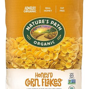 NATURE'S PATH HONEYD CORN FLAKES