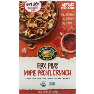 NATURE'S PATH FLAX MAPLE PECAN CRUNCH