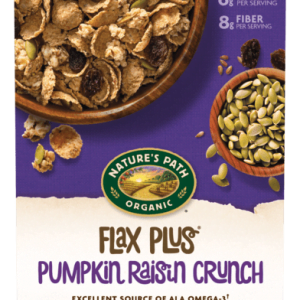 NATURE'S PATH FLAX PLUS PUMPKIN RAISIN CRUNCH