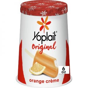 YOPLAIT ORANGE CREME YOGURT
