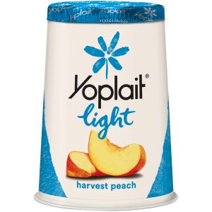 YOPLAIT LIGHT PEACH YOGURT