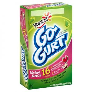 YOPLAIT GO-GURT STRAWBERRY & WATERMELON YOGURT