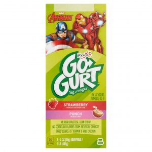 YOPLAIT GO-GURT BERRY & SUPER PUNCH YOGURT