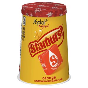 YOPLAIT STARBURST ORANGE YOGURT