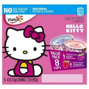 YOPLAIT KIDS BERRY & STRAWBERRY YOGURT