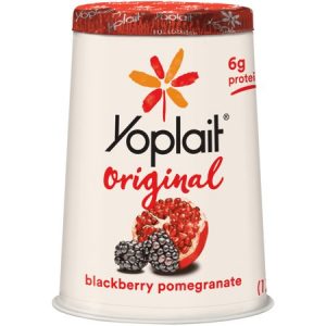 YOPLAIT BLACKBERRY POMEGRANATE YOGURT