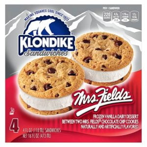 KLONDIKE MRS. FIELDS COOKIE SANDWICH