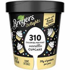 BREYERS DELIGHTS RFIC VANILLA CUPCAKE  COUNT