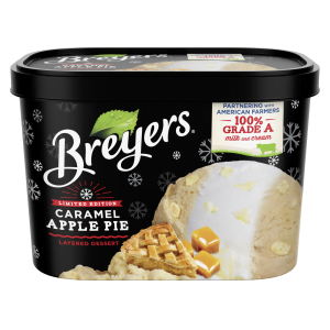 BREYERS PEACH COBBLER  . QUART