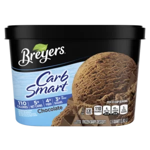 BREYERS CS CHOCOLATE  . QUART