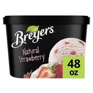 BREYERS STRAWBERRY  . QUART