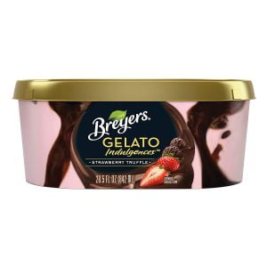 BREYERS GELATO STRAWBERRY TRUFFLE