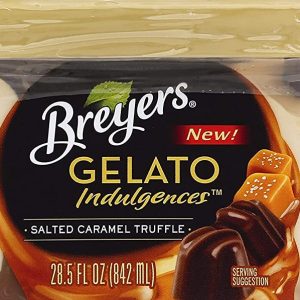 BREYERS GELATO SALTED CARAMEL