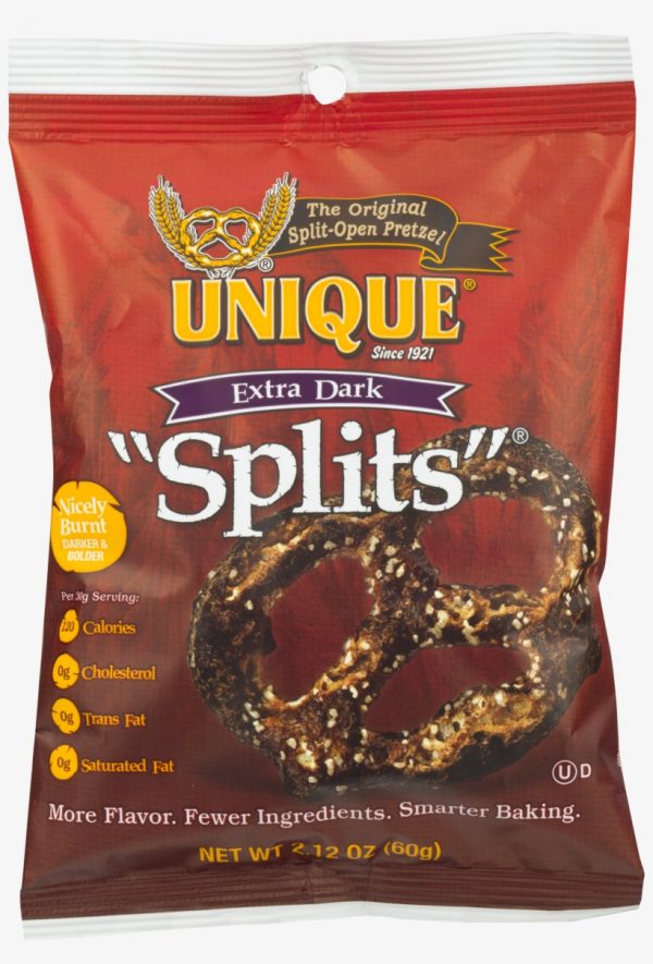 UNIQUE PRETZELS EXTRA DARK “SPLITS” CPT International