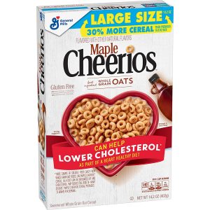 GMI MAPLE CHEERIOS CEREAL LARGE