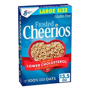 GMI FROSTED CHEERIOS CEREAL LARGE