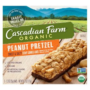 CF ORG SS CHWY GRAN BARS PNT PRETZEL 5CT