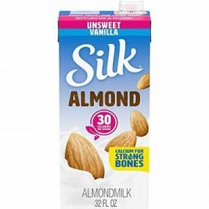 SILK ALMOND UNSWEETENED VANILLA ALMONDMILK