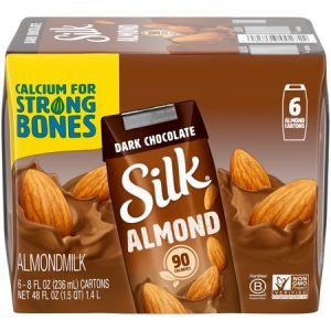 SILK ALMOND DARK CHOCOLATE  6CT