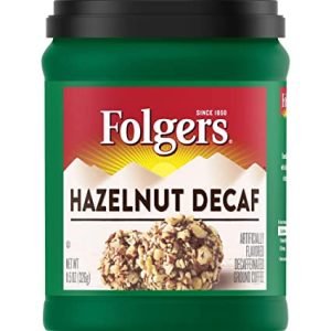 FOLGERS DECAF HAZELNUT