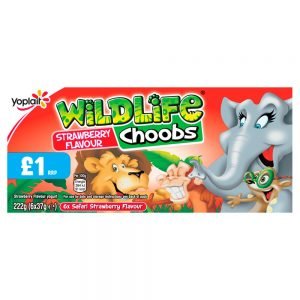 WILDLIFE CHOOBS STRAWBERRY 6PK