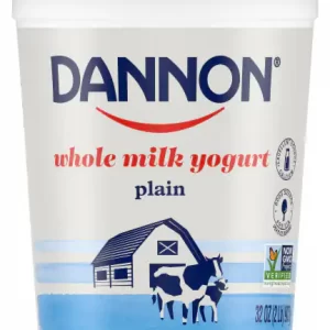 DANNON NONFAT PLAIN YOGURT