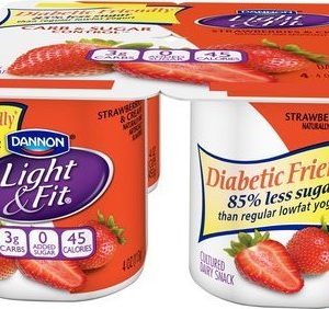 LNF CARB CONTROL STRAWBERRIES & CREAM (4 PACK)
