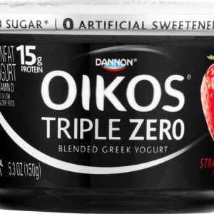 DANNON OIKOS TRIPLE ZERO STRAWBERRY