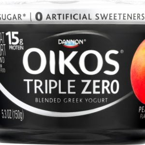 DANNON OIKOS TRIPLE ZERO PEACH