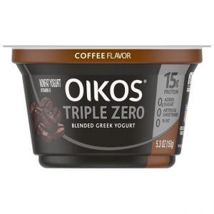 DANNON OIKOS TRIPLE ZERO COFFEE