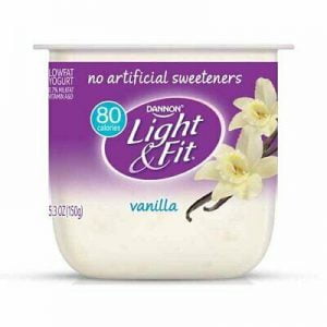 DANNON LIGHT N FIT VANILLA 5.3