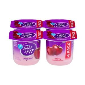 DANNON LIGHT N FIT CHERRY (4 PACK)