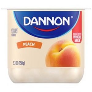 DANNON PEACH WH MILK BLEND