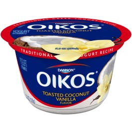 DANN OIKOS TRADITIONAL TOASTED COCONUT VANILLA
