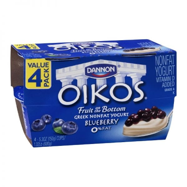 DANN OIKOS BLUEBERRY FRUIT ON THE BOTTOM (4 PACK) CPT International