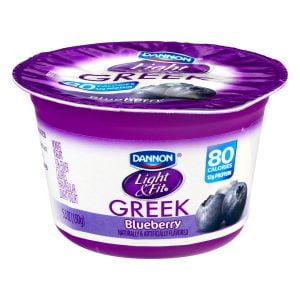 DANNON LIGHT N FIT GREEK BLUEBERRY